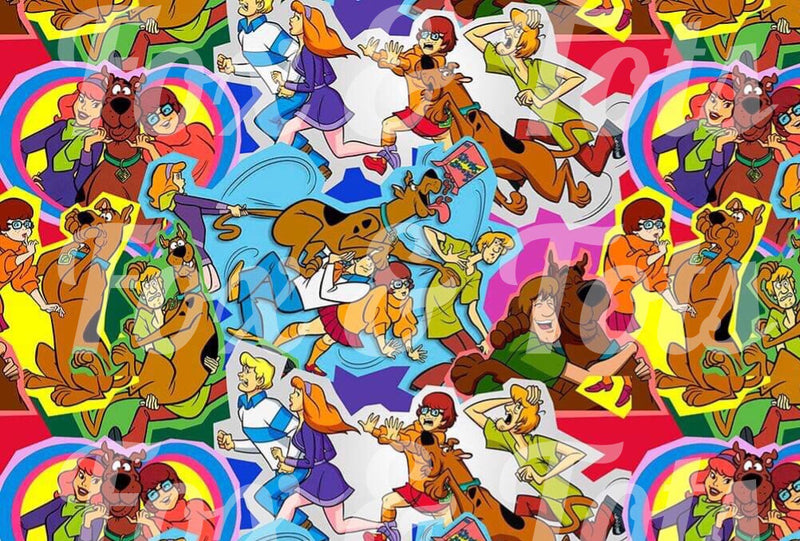 Scooby and friends Fabric