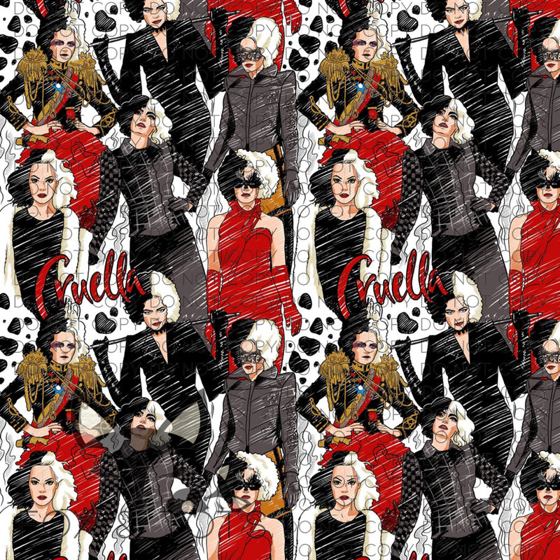 Cruella Movie Fabric