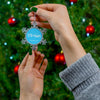 Pewter Snowflake Ornament- Vivian