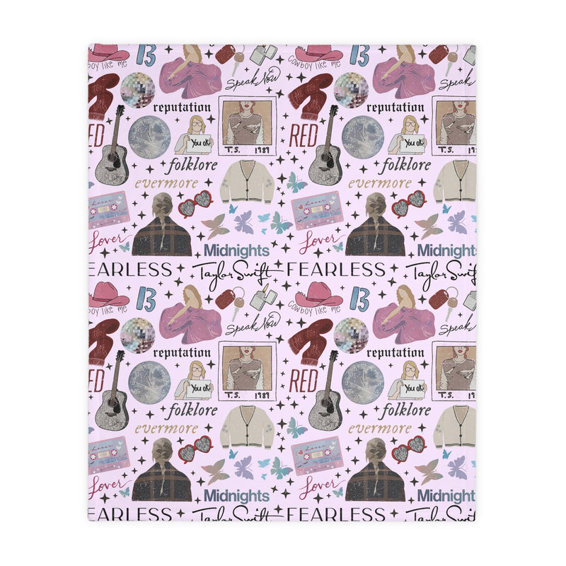 SWIFTY - Velveteen Minky Blanket (Two-sided print)