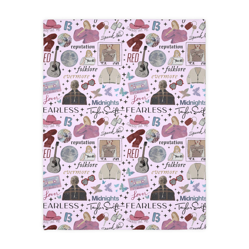 SWIFTY - Velveteen Minky Blanket (Two-sided print)