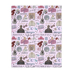 SWIFTY - Velveteen Minky Blanket (Two-sided print)