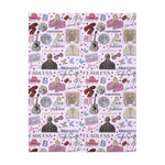 SWIFTY - Velveteen Minky Blanket (Two-sided print)