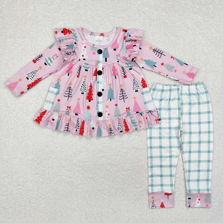 Pink multi tree set     - vendor close out Dec 24