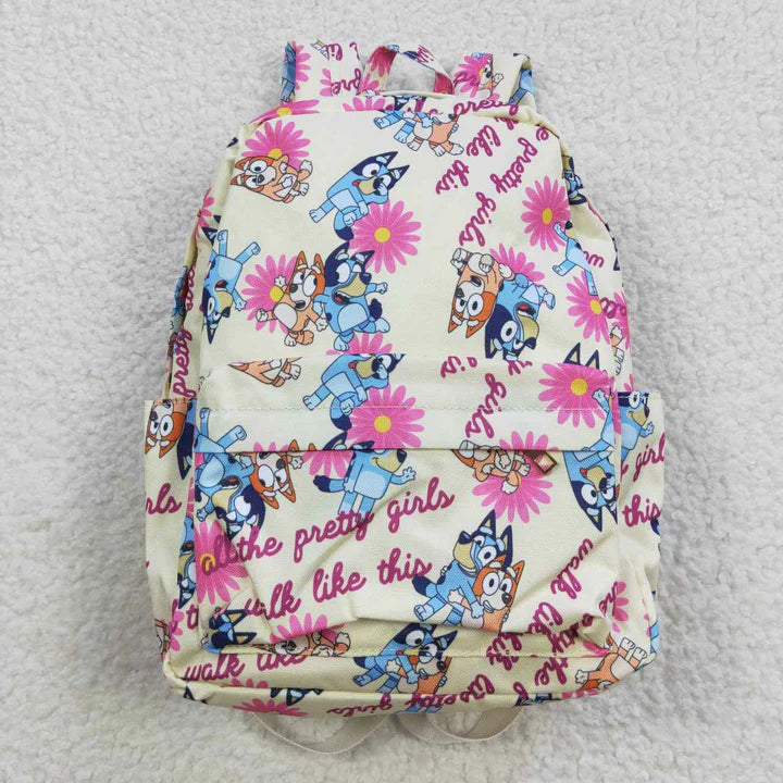 PRE MINI BACKPACK - BOHO FLORAL DOG april 24