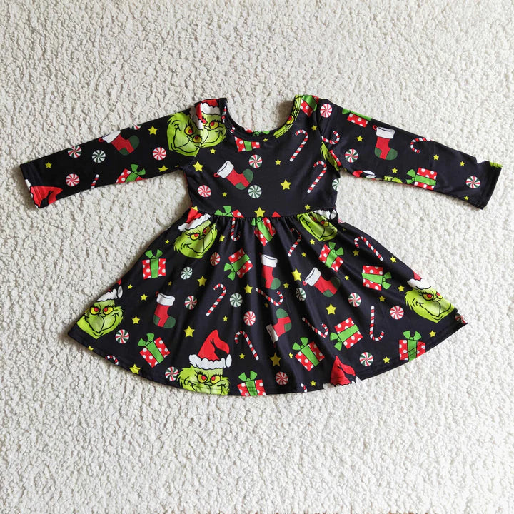 DARK GRINCH DRESS  - vendor close out Dec 24