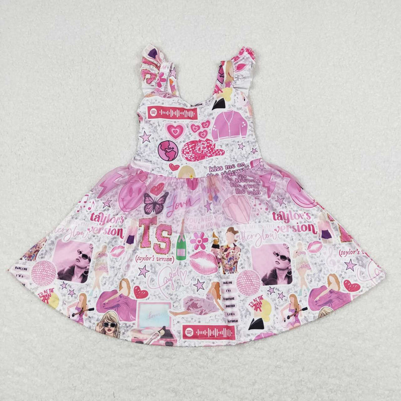 RTS-  TAYLOR COLLAGE DRESS - JULY