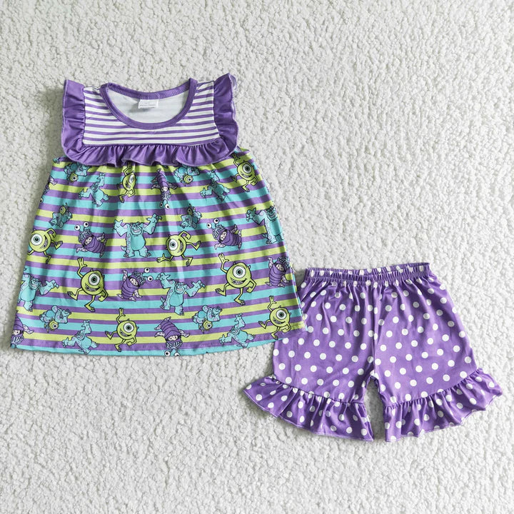 $20 MONSTER POLKA SET SHORTS LATE MAY