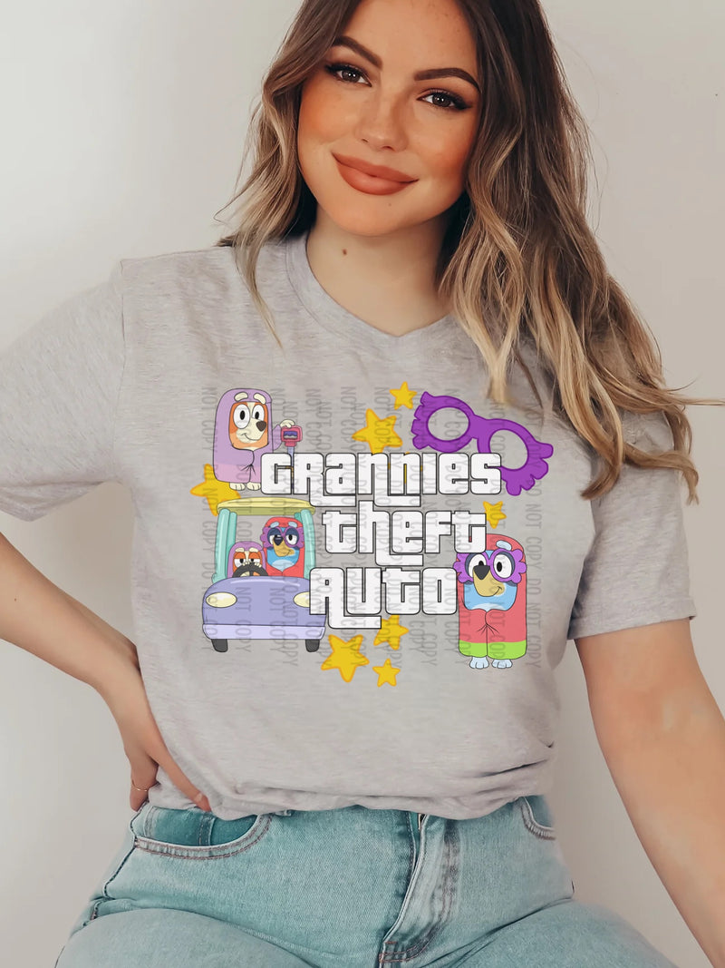 DTF GRANNIE AUTO 1-4 day TAT SCREEN PRE ORDER