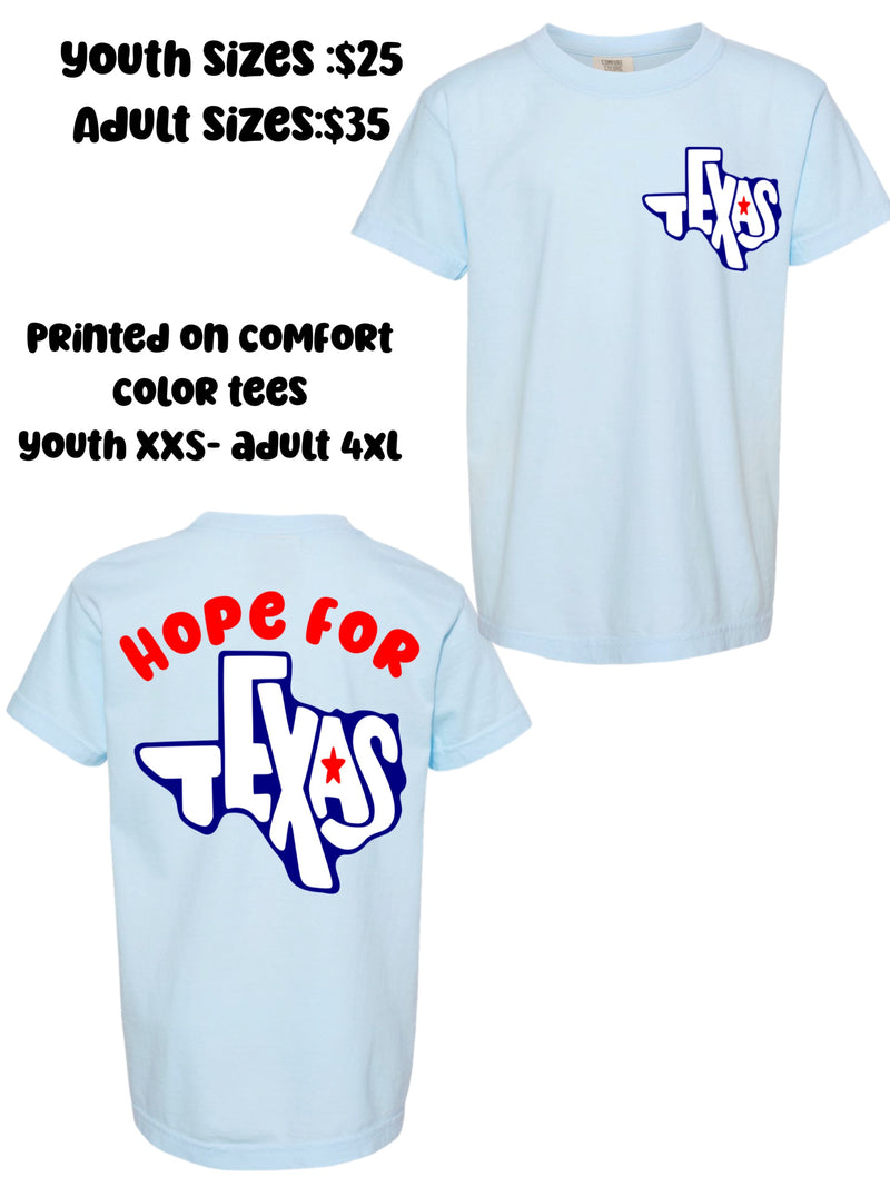 TX FLOOD RELIEF HOPE TEE