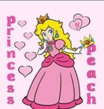 Princess peach  Screen dtf  Pre order 3-5 business days