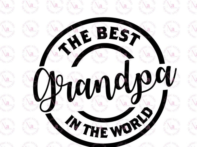 THE BEST GRANDPA Screen dtf  Pre order 3-5 business days
