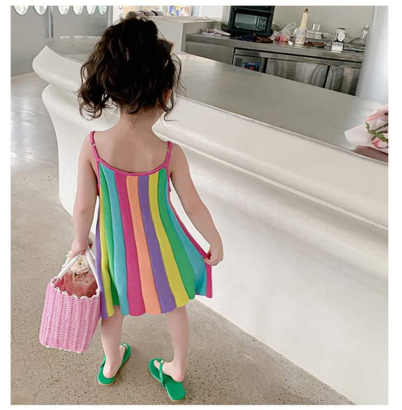 Pre order rainbow pastel dress ships beg of june