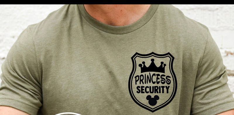 PRINCESS SECURITY Screen dtf  Pre order 3-5 business days