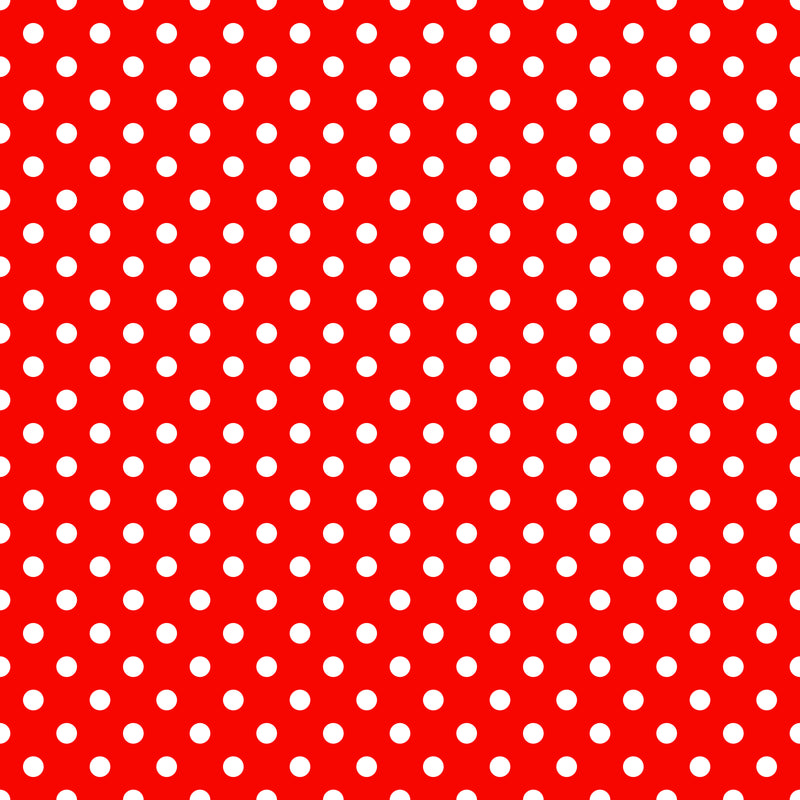 Red Polka Dot Fabric