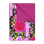 Cuddle a Cabrona - Velveteen Minky Blanket (Two-sided print)