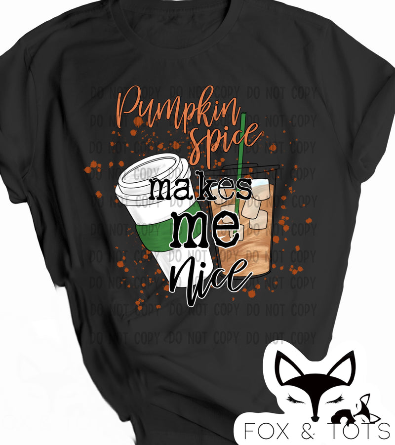 pumpkin spice me screen pre order (1.5 week TAT)