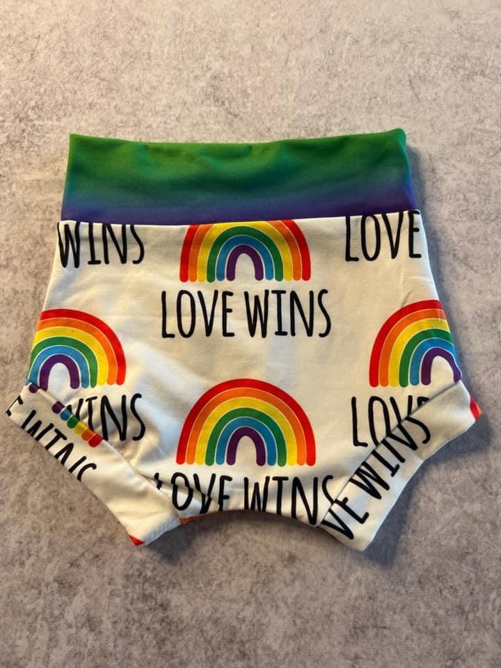 Love Wins shorties RTS