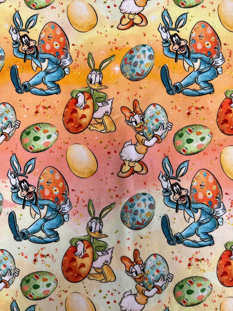 RTS mouse characters Easter eggs cotton spandex fabric