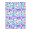 Holographic  Velveteen Minky Blanket (Two-sided print)