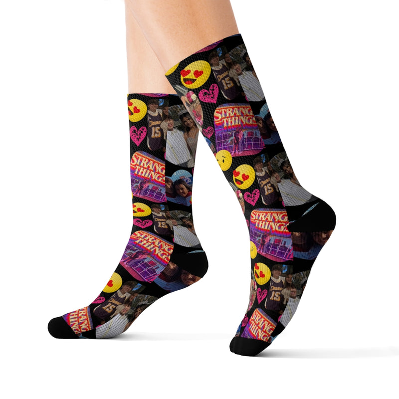 Celia of Sublimation Socks