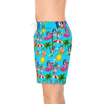 Bluedog Summer Men's Mid-Length Swim Shorts (AOP)