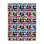 Power Ranger Velveteen Minky Blanket (Two-sided print)