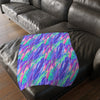 Holographic  Velveteen Minky Blanket (Two-sided print)