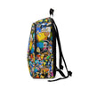 Cartoon Unisex Fabric Backpack - made to order