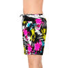 Men's Splatter Mid-Length Swim Shorts (AOP)