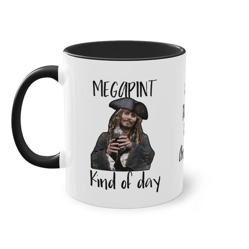 MEGAPINT Two-Tone Coffee Mug, 11oz