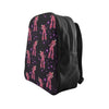 Purple singing girl backpack- made to order