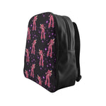 Purple singing girl backpack- made to order