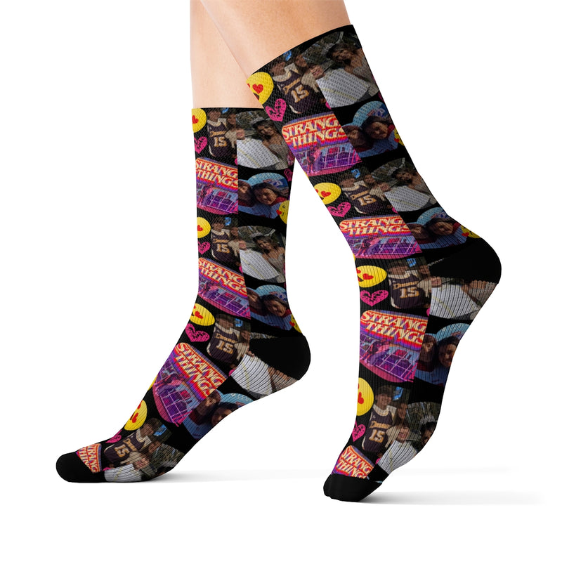Celia of Sublimation Socks