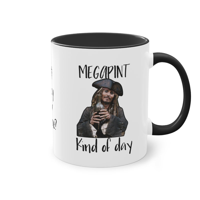 MEGAPINT Two-Tone Coffee Mug, 11oz