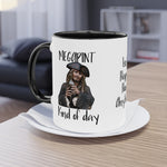 MEGAPINT Two-Tone Coffee Mug, 11oz