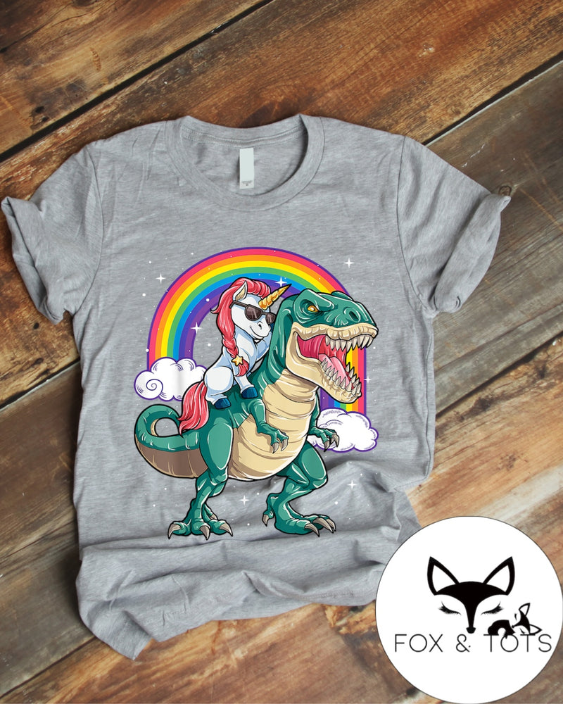 Screen Green Dino Mute Rainbow Unicorn RTS