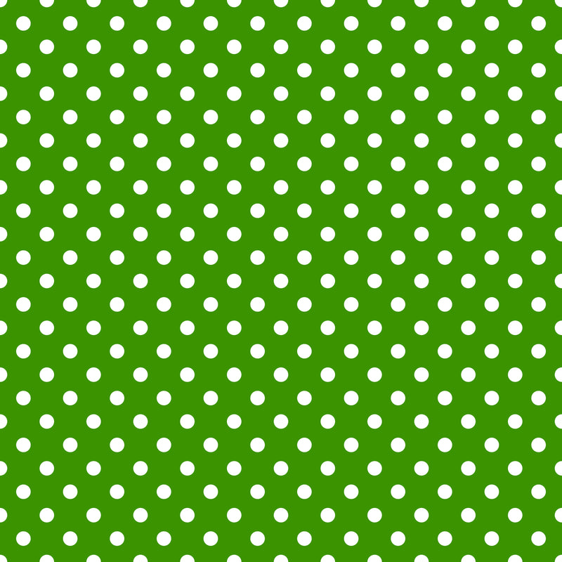Green Polka Dot Fabric