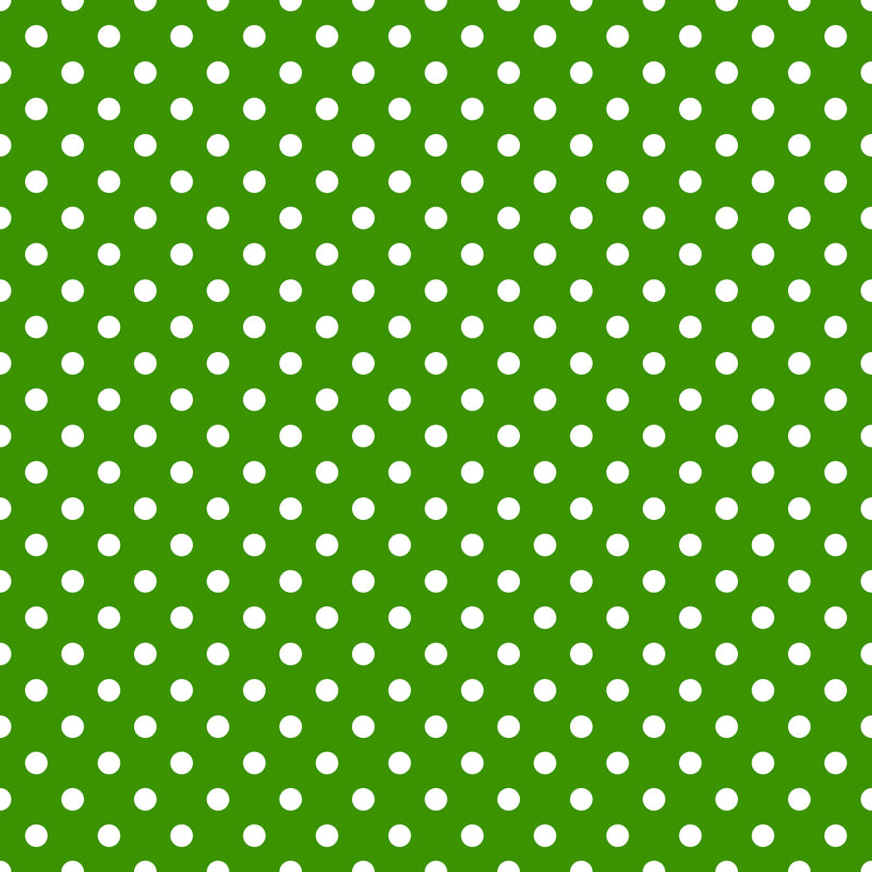 Green Polka Dot Fabric