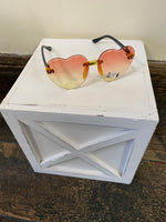 RTS Heart Frameless Sunglasses