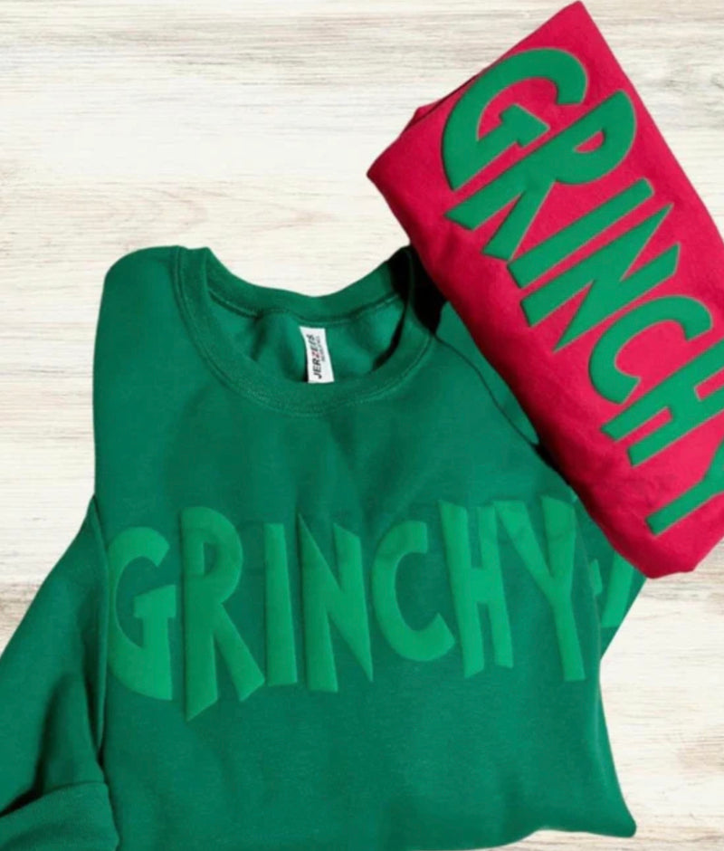 Pre Order Inspired Long Sleeve GRINCHY