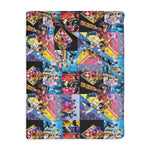 Power Ranger Velveteen Minky Blanket (Two-sided print)