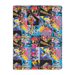 Power Ranger Velveteen Minky Blanket (Two-sided print)