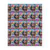 Power Ranger Velveteen Minky Blanket (Two-sided print)