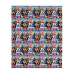 Power Ranger Velveteen Minky Blanket (Two-sided print)