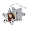 CUSTOM ORNAMENT - Pewter Snowflake Ornament
