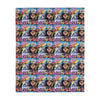 Power Ranger Velveteen Minky Blanket (Two-sided print)