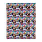 Power Ranger Velveteen Minky Blanket (Two-sided print)