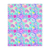 Holographic  Velveteen Minky Blanket (Two-sided print)