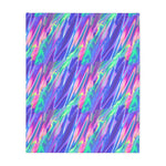 Holographic  Velveteen Minky Blanket (Two-sided print)